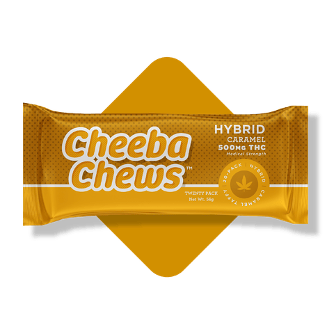 Cheeba Chews Caramel Taffy Hybrid 100mg
