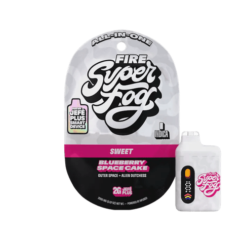 Mfused - Super Fog 2g AIO Vape - Blueberry Space Cake