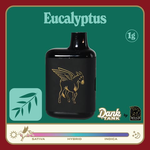 Mule Live Resin Dank Tank | Eucalyptus Sativa 1g