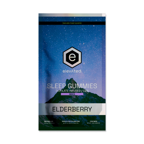 Sleep night berry gummies, 100mg