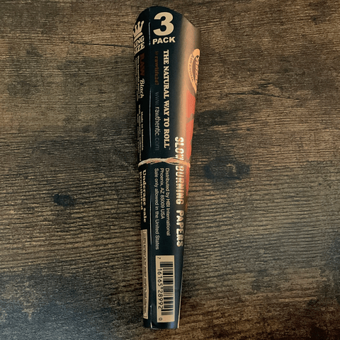 Raw Classic Black King Size Cone 3 Pack