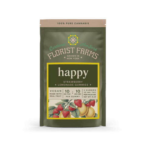 Happy Strawberry Lemonade Gummies (2PK)