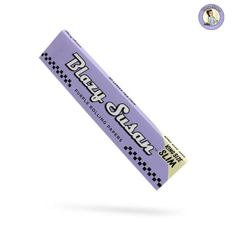 Steep Slope Vape | Blazy Susan King Size Slim Rolling Papers Purple