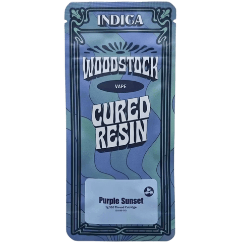 Woodstock | Purple Sunset | Cured Resin 1g Cartridge
