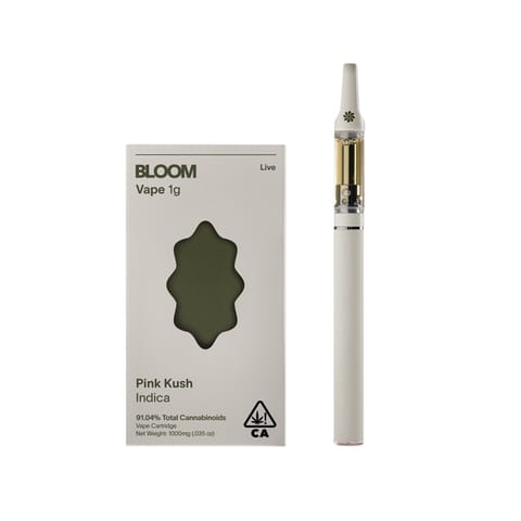 KB - BLOOM - LIVE RESIN VAPE - PINK MIMOSA - 1G