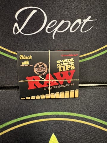 Black Raw Tips