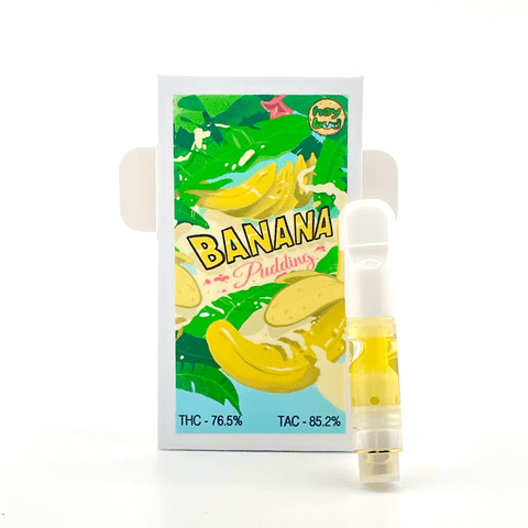 Banana Pudding 0.5ml Live Rosin Vape Cartridge