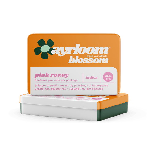 Ayrloom | Pink Rozay | .6g [5pk] Infused Preroll