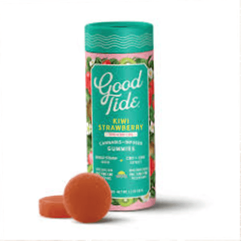 Good Tide - Kiwi Strawberry 1:1:1 THC:CBD:CBG Hybrid Gummies  - 100mg