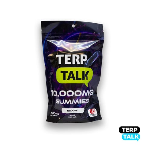 Terp Talk | 10,000mg Gummies - Grape