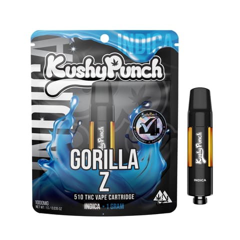 KUSHY PUNCH - THC VAPE - GORILLA Z - 1G
