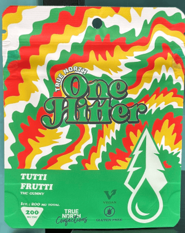 (MED) One Hitter Gummy 200mg - Tutti Frutti