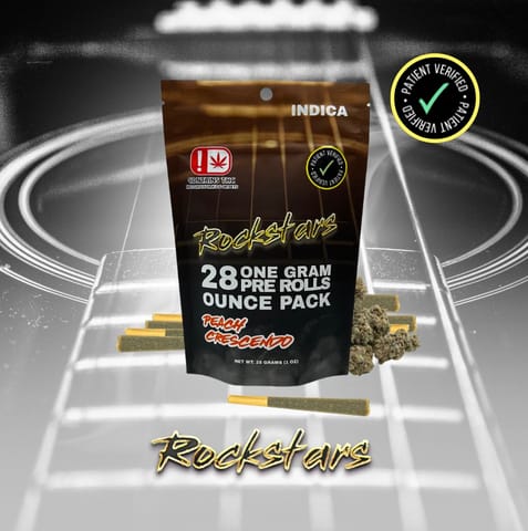 Rockstars | Pre Roll | Indica | Zkittlez | 28g