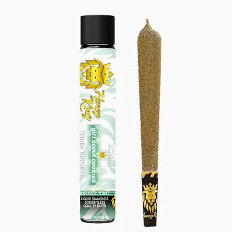 Honey King | Girl Scout Cookie | Liquid Diamond Infused Pre-Roll 1.5g
