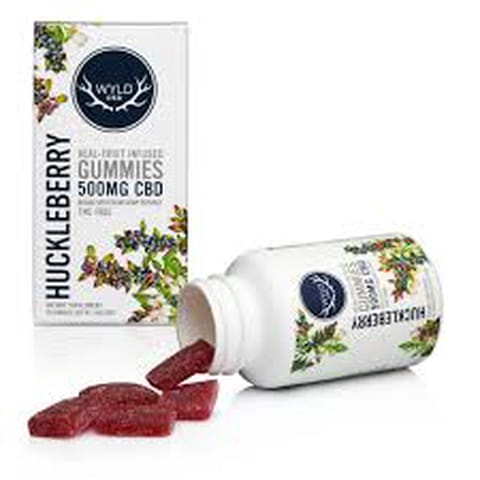 Huckleberry  500 MG CBD Gummy (WYLD)