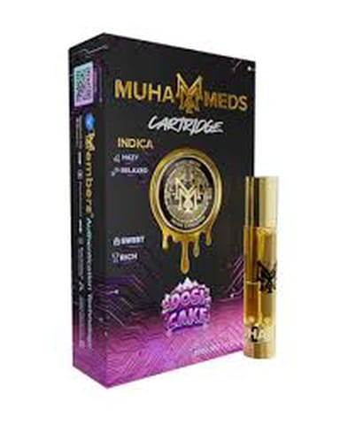 Dosi Cake - MuhaMeds - Vape Cart - Indica -2g**