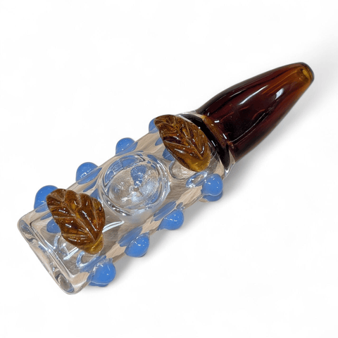 Dotted Leaf Steamroller - Brown