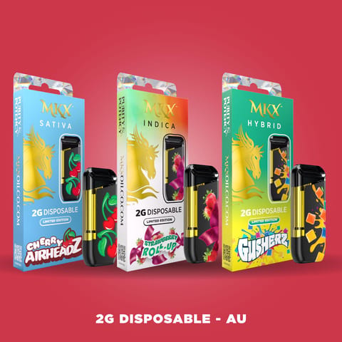 MKX - 2g Disposable - *LIMITED EDITION* - Strawberry Roll Up - Indica