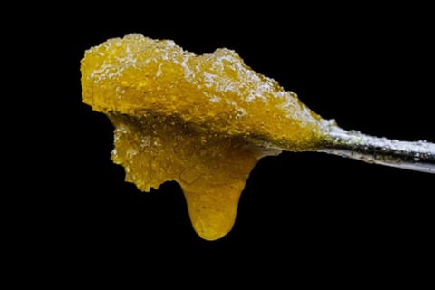 Blue Topia Live Rosin by Dragoon's Lair