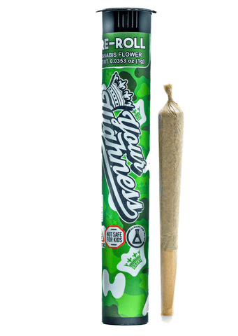Pre-Roll | 1g | Indica- Hybrid | Skunkset Black Amber