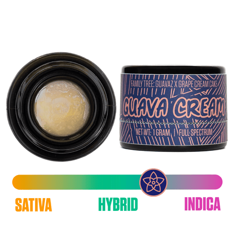 THE FLOWER - 1G GUAVA CREAM - COLD CURED LIVE ROSIN