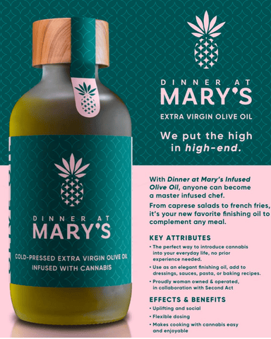 Dinner at Mary's - Infused Extra Virgin Olive Oil (3.3 fl oz)