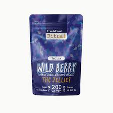 Wild Berry - Fresh Coast - Ritual - Gummies - Indica - 200MG**