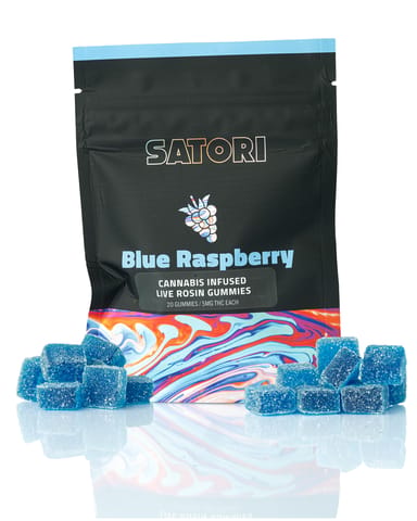 Blue Raspberry Live Rosin Gummies