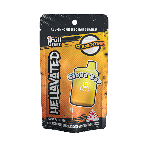 Hellavated | Cloud Bar | - Clementine | 1g