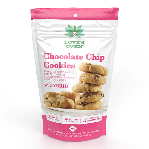 Love's Oven Chocolate Chip Cookies Hybrid 100mg