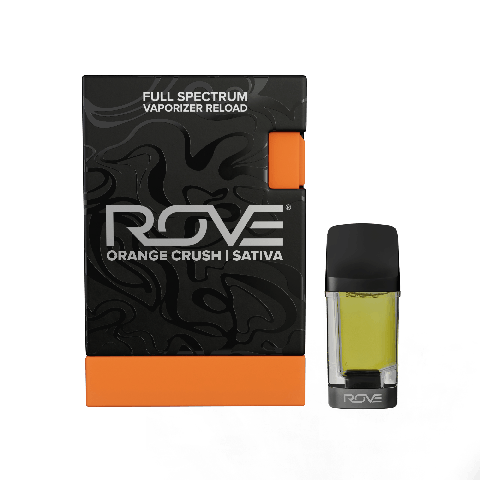 Rove | Orange Crush - S | Live Resin Diamonds Vape Reload | 1g