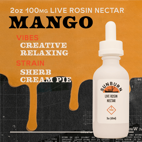 2oz Mango Sherb Cream Pie - 100mg Nectar Tincture
