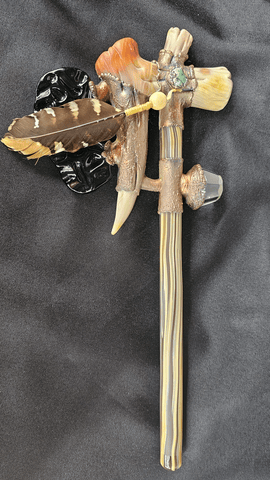 Elks That Run | Pipe | Ceremonial Tomahawk