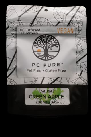 GUMMY - GREEN APPLE - 20mg/pc - PC PURE