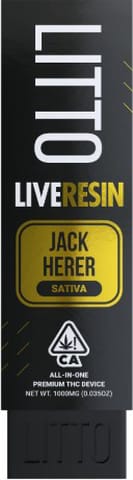 LITTO - Jack Herrer - 1G LIVE RESIN AIO
