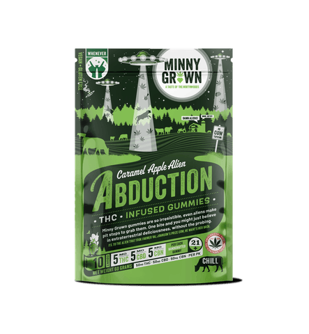Caramel Apple Alien Abduction Gummies | Minny Grown |