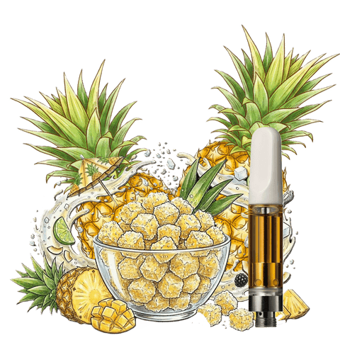 PUNCH BOWL | FLAVORED CARTRIDGE | PINEAPPLE EXPRESS | SATIVA | 1 GRAM | 510 THREAD