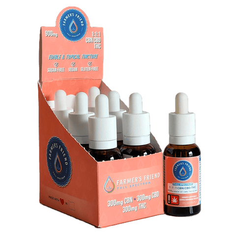 TINCTURE | 1:1:1/CBN:THC:CBD | 900MG | 1 FL/OZ