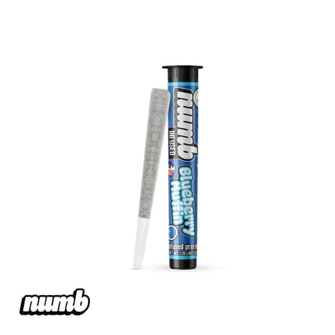 Blueberry Muffin | Numb | Infused Pre Roll | 1.2G