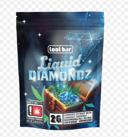 1g Loot Bar Triple Scoop Liquid Diamonds Disposable (Lighthouse)