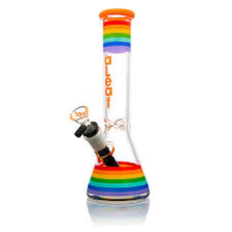 Aleaf Glass - Rainbow  WaterPipe