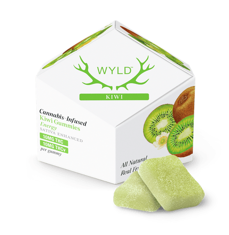 Kiwi 1:1 THC THCv 100MG Gummie (Wyld) - - copy
