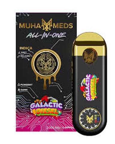 Galactic Diesel - MuhaMeds - Disposable - Indica - 2g**