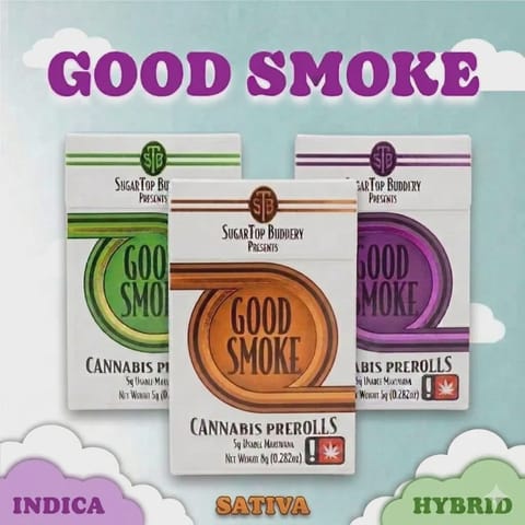 Good Smoke - Reign Man + Gary Payton - .5g Preroll - 10 Pack