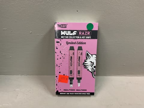 Wulf Razr Nectar Collection & Hot Knife Pink
