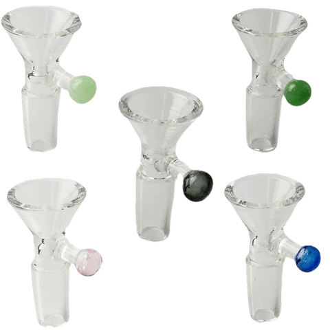 CLEAR FLOWER BOWL W/HANDLE | 14MM
