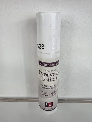 Medicine Farms | 1:1 Everyday Airless Pump {Citrus Springs} Lotion | 60ml