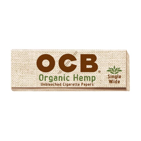 Organic Hemp Rolling Papers | Single Wide | OCB