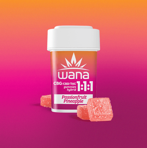 Wana Quicks | Passion Fruit Pineapple | 1:1:1 100mg
