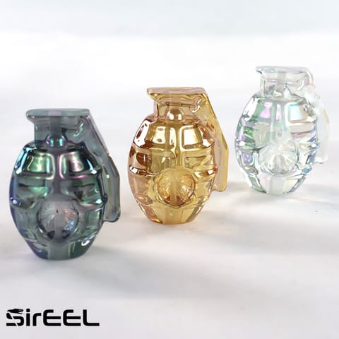 SirEEL - 3.5" Iridized Grenade Hand Pipe